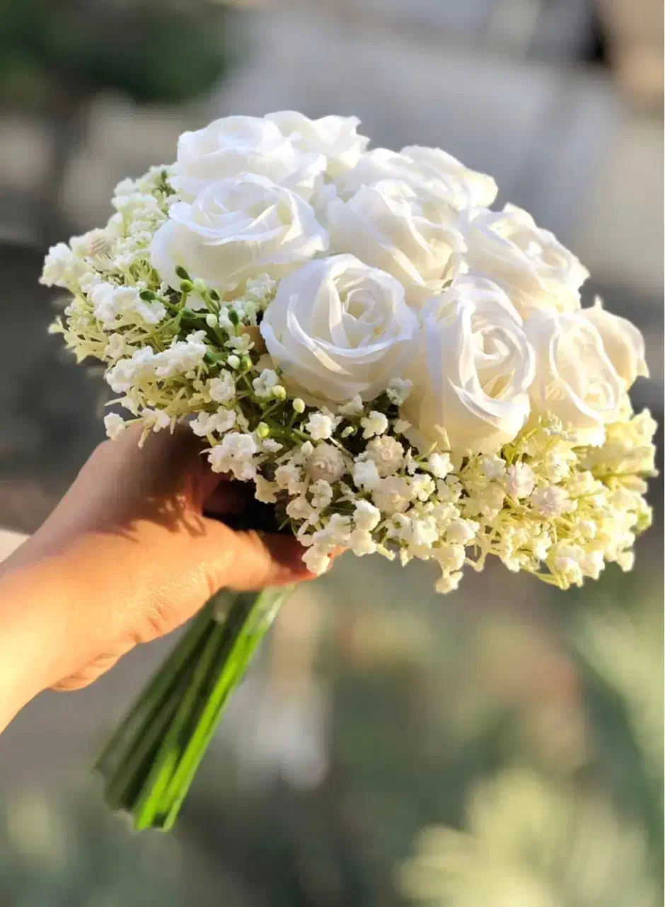 دسته گل عروس|گل مصنوعی|اندیمشک, |دیوار