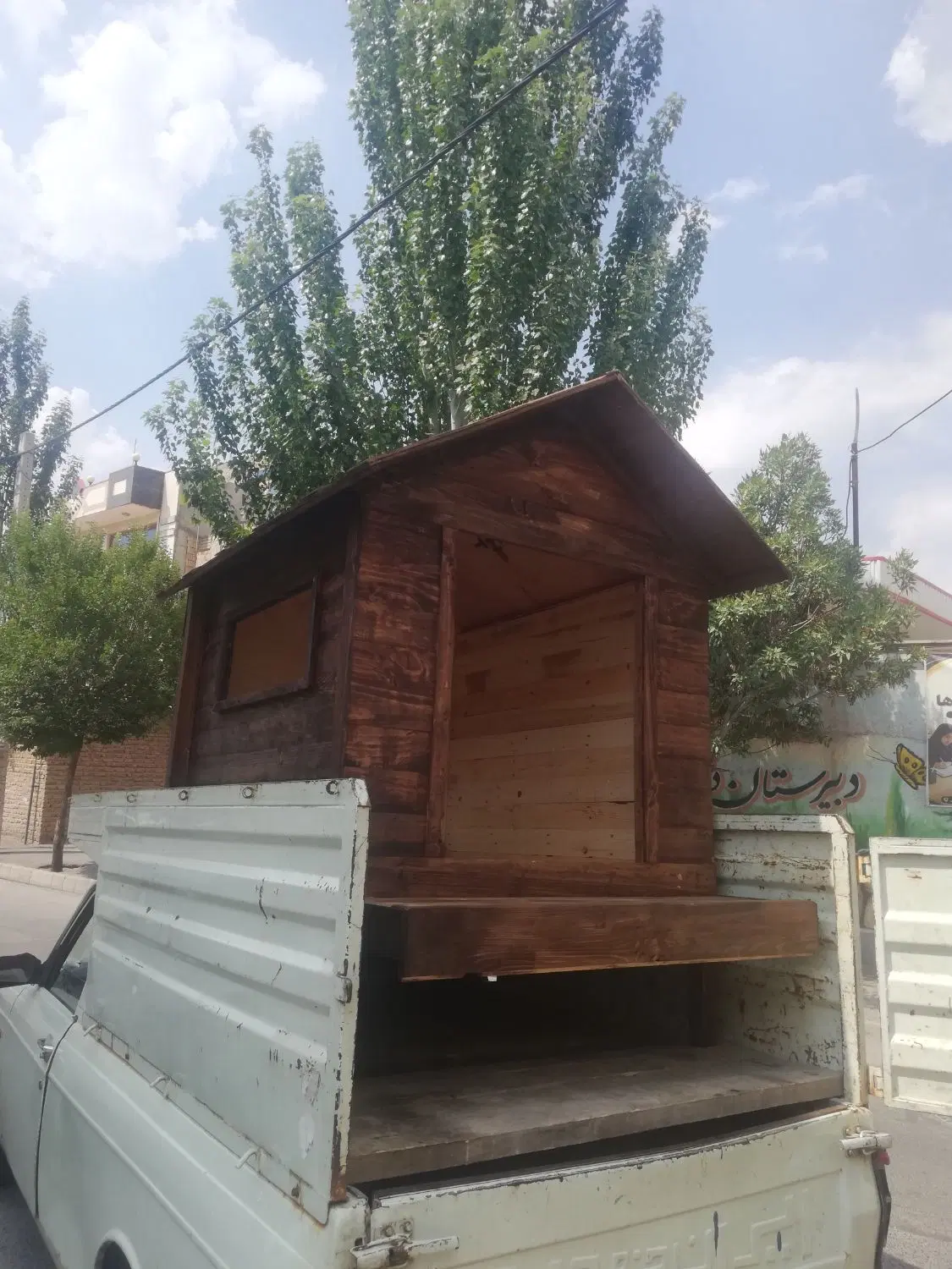 کلبه کودک، خانه چوبی کودک|اسباب‌‌بازی|تبریز, |دیوار