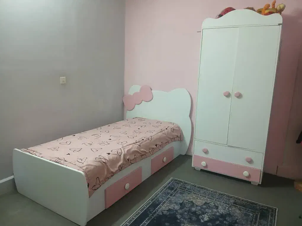 سرویس خواب نوجوان|تخت و سرویس خواب|مشکین‌دشت, |دیوار