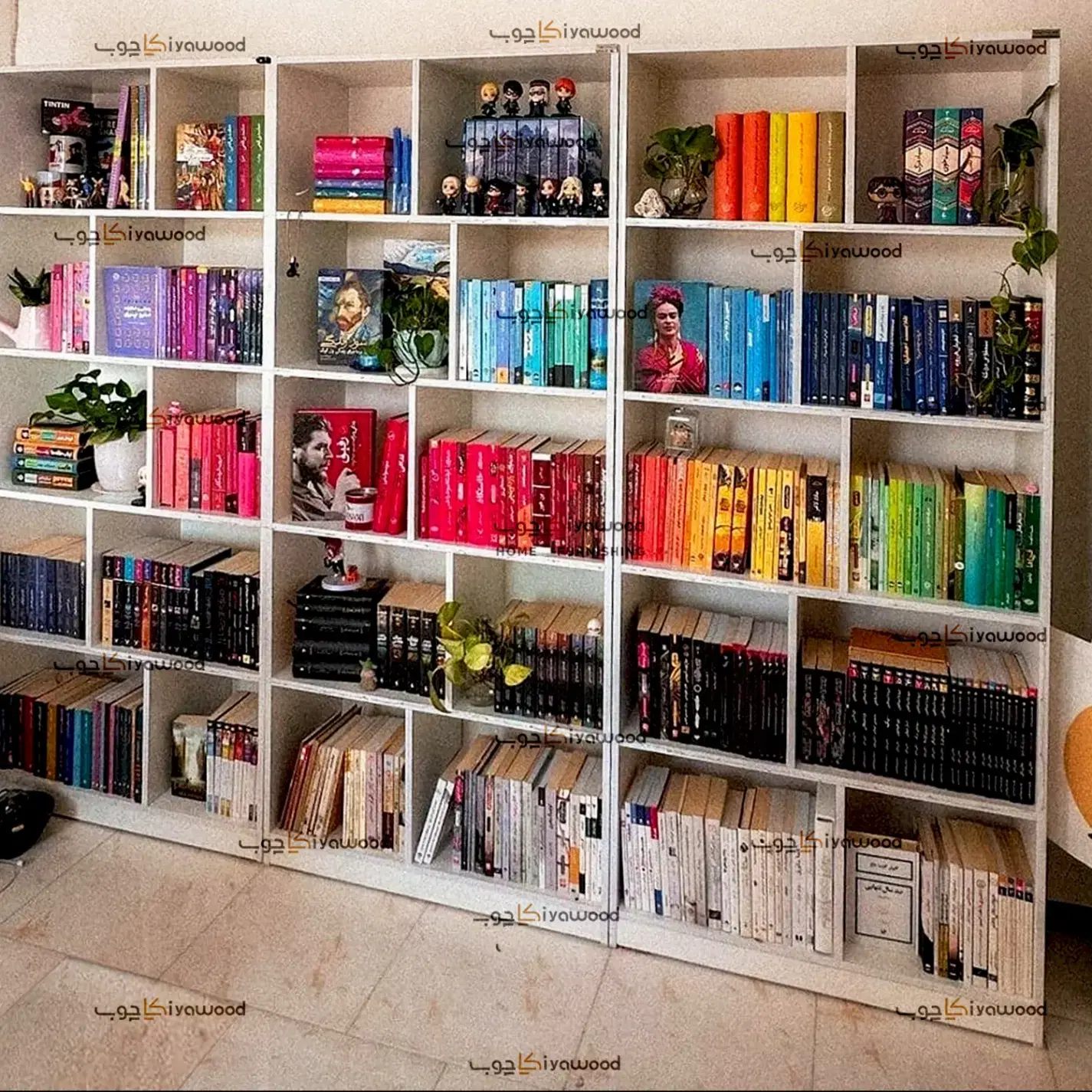 کتابخانه ویترین مدل K80 قفسه|کتابخانه، شلف، قفسههای دیواری|تهران, جردن|دیوار