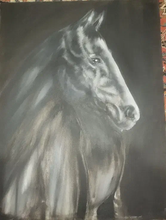 تابلو رنگ روغن با لوازم باکیفیت|تابلو، نقاشی، عکس|محمدیه-قزوین, |دیوار