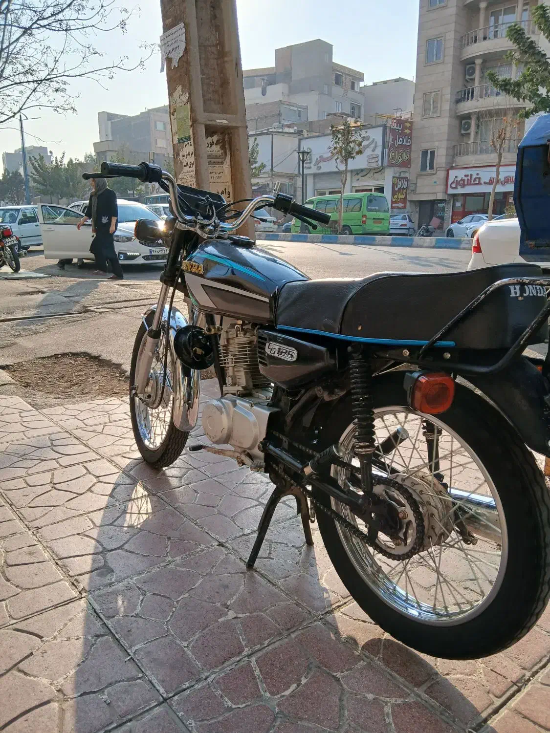 هندا 125 مزایده|موتورسیکلت|پاکدشت, پاکدشت (مامازند)|دیوار