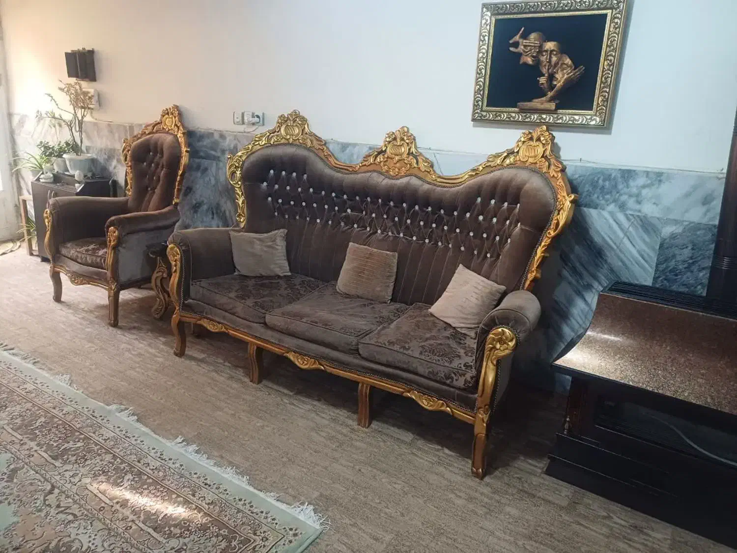 مبل|مبلمان خانگی و میز عسلی|مشهد, سرافرازان|دیوار