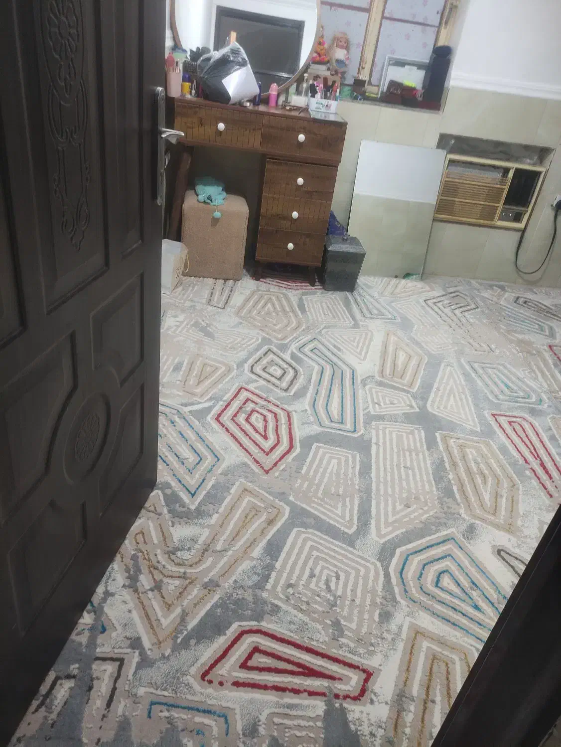 گلیم فرش درجه یک کاشان ۶ متری|فرش|بندر گناوه, |دیوار