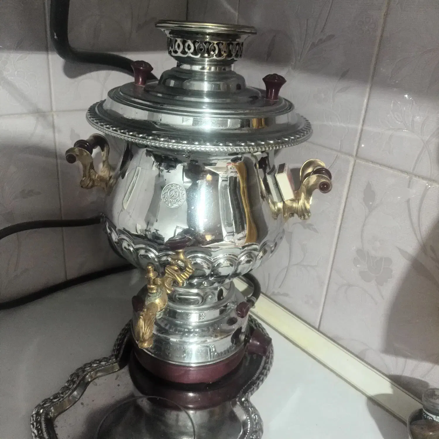 سماور گازی|سماور، چای‌ساز، قهوه‌ساز|همدان, |دیوار