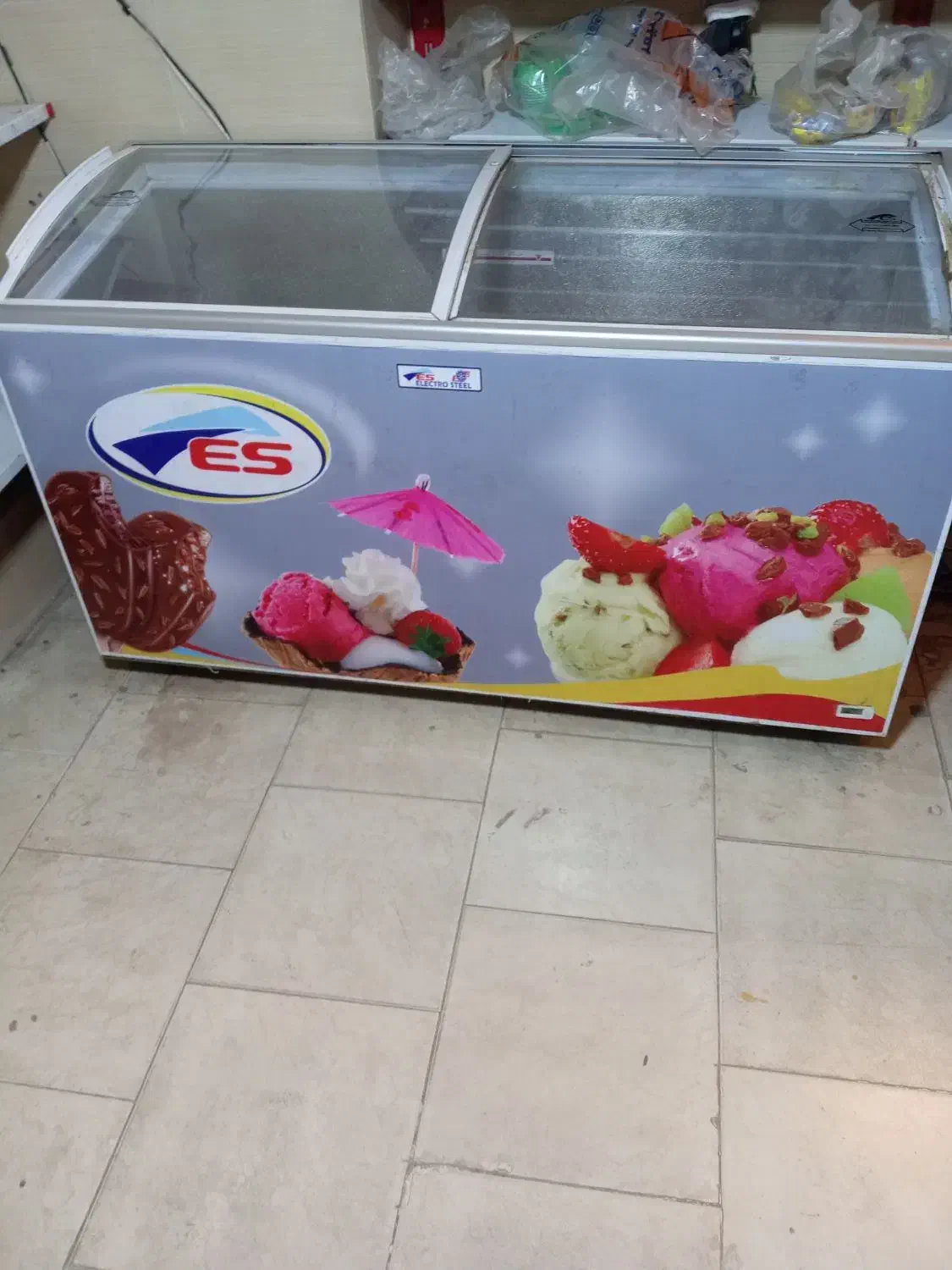 فریزر بستنی الکترواستیل|یخچال و فریزر|گرگان, |دیوار