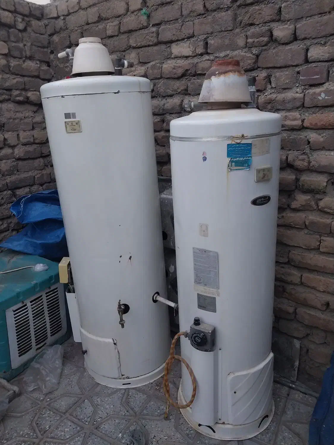 ۲ عدد آبگرمکن گالنی|آبگرمکن، پکیج، شوفاژ|دورود, |دیوار