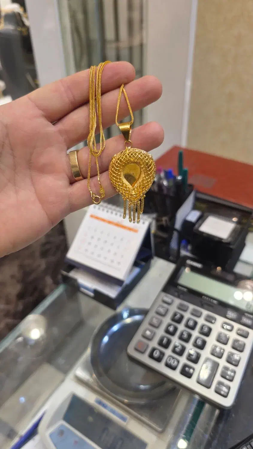 پلاک و زنجیر اماراتی|جواهرات|برازجان, |دیوار