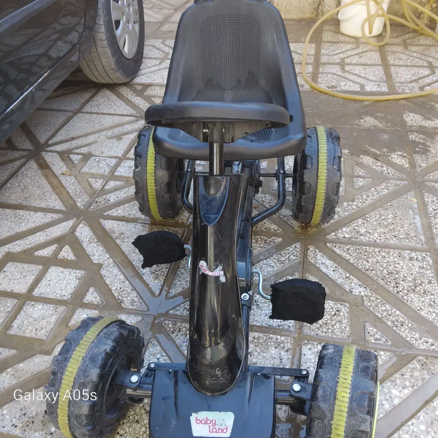 دوچرخه کودک با فرمان هدایت|دوچرخه، اسکیت، اسکوتر|تربتحیدریه, ۴۵ متری|دیوار