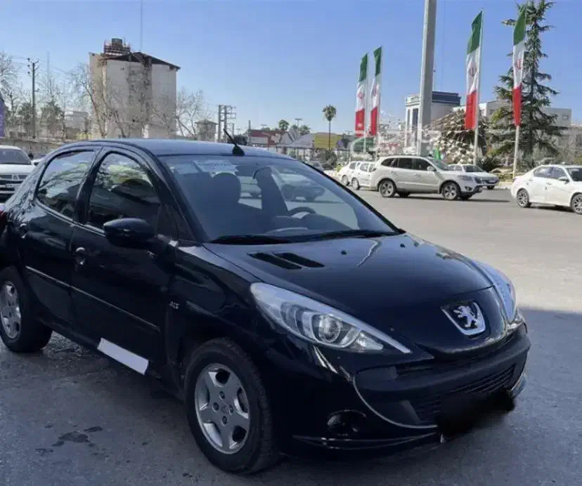 پژو ۲۰۷ مشکی پانا ارتقا ۱۴۰۲ دنده ای|خودرو سواری و وانت|یزد, |دیوار