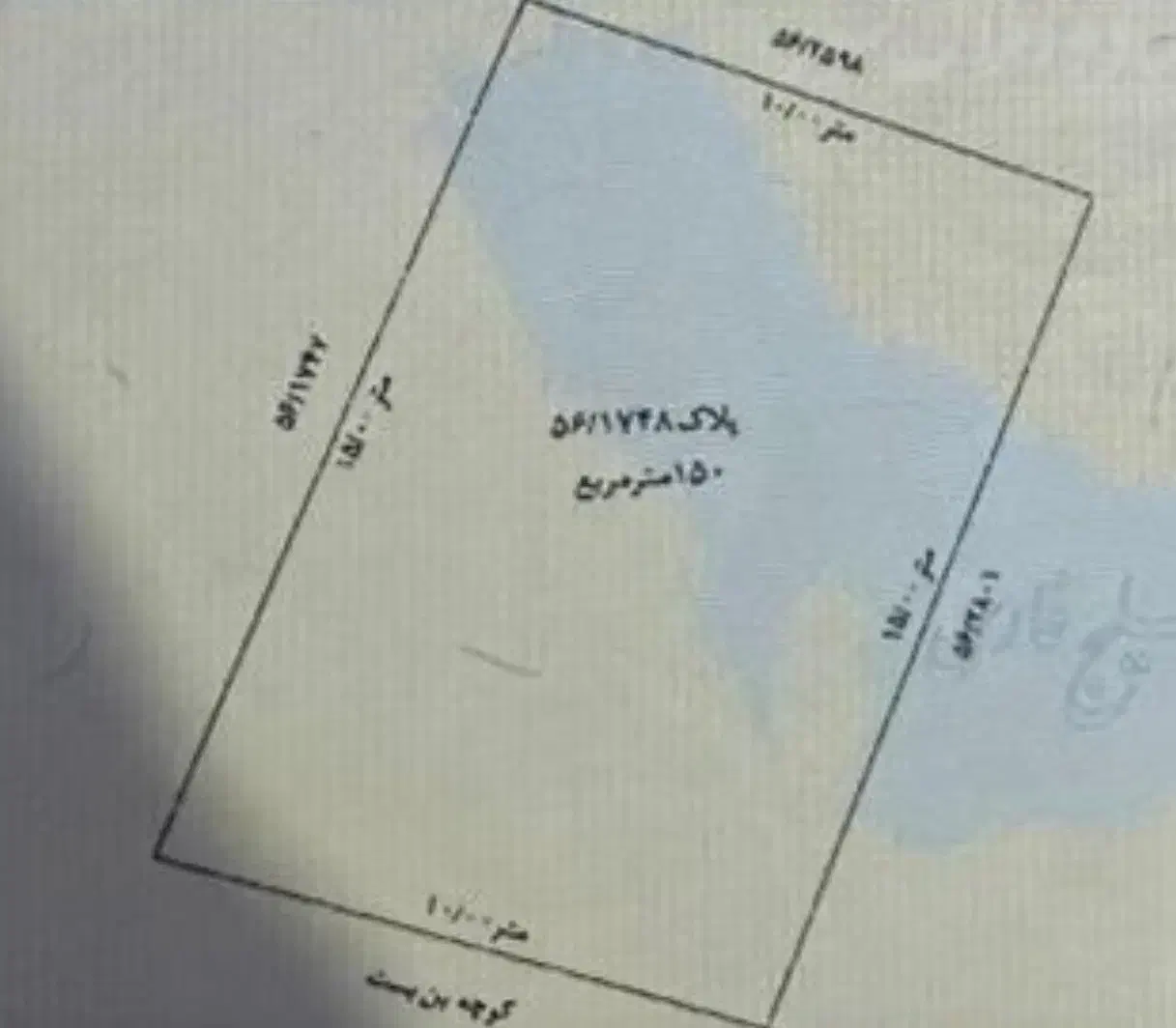 زمین سند دار در بهترین کوچه استاد معین|فروش زمین و ملک کلنگی|رشت, پستک|دیوار