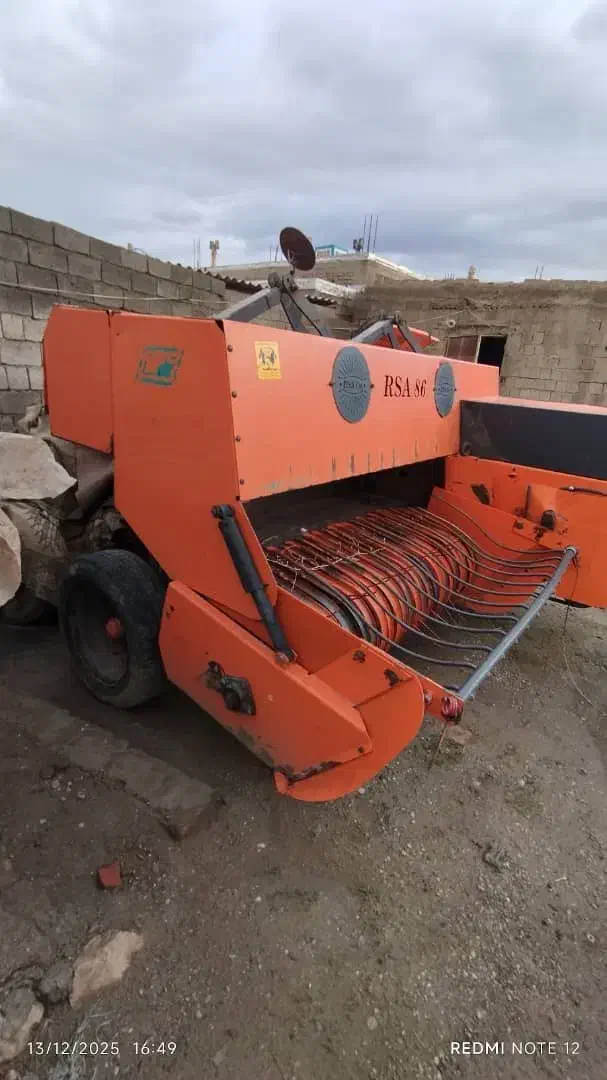 دستگاه پرس یونجه|ماشین‌آلات صنعتی|نقده, |دیوار