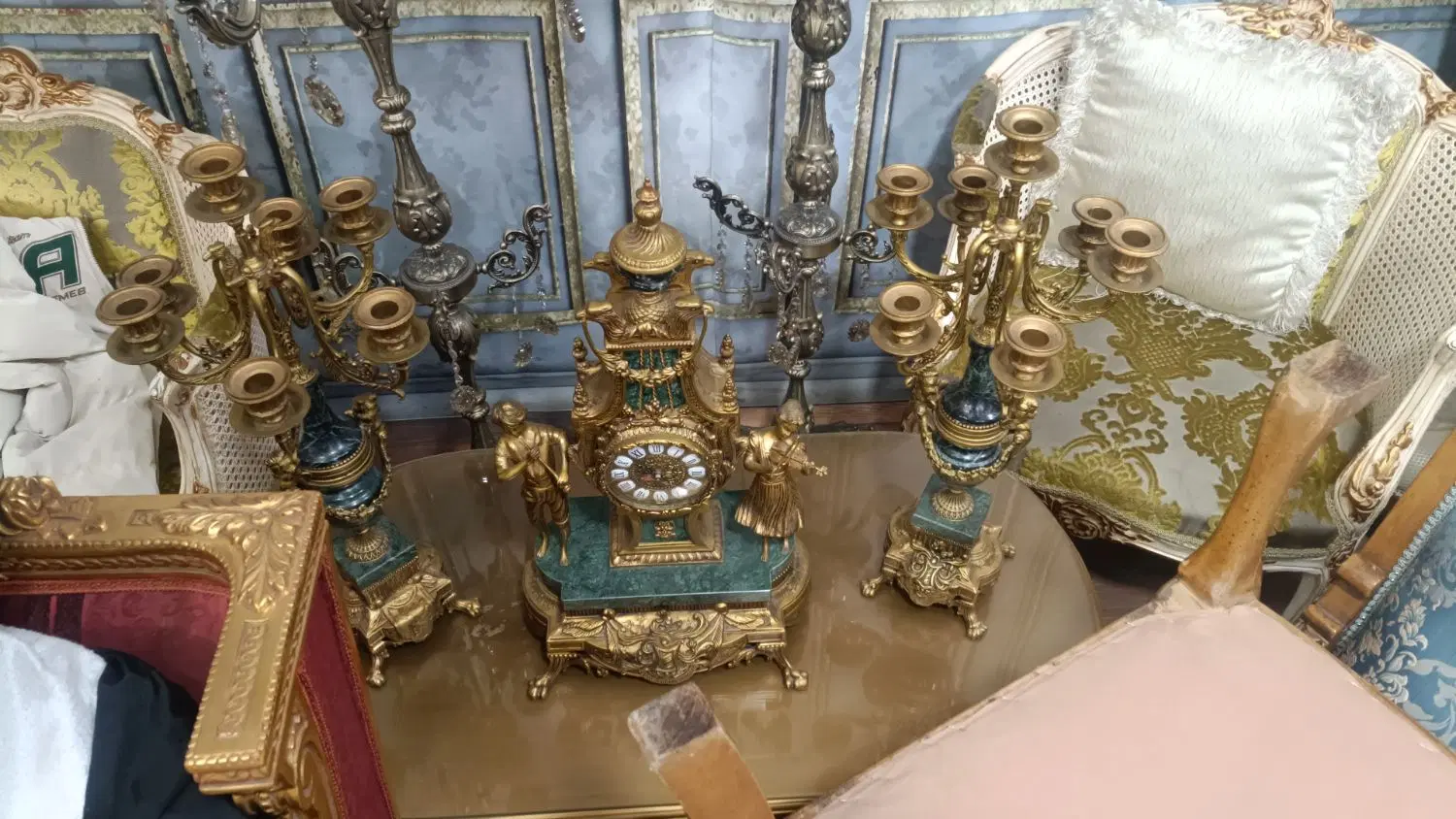 برنز .آبکاری.شمعدان.کنسول فروشنده و خریدار لوستر|لوستر و چراغ آویز|تهران, قبا|دیوار
