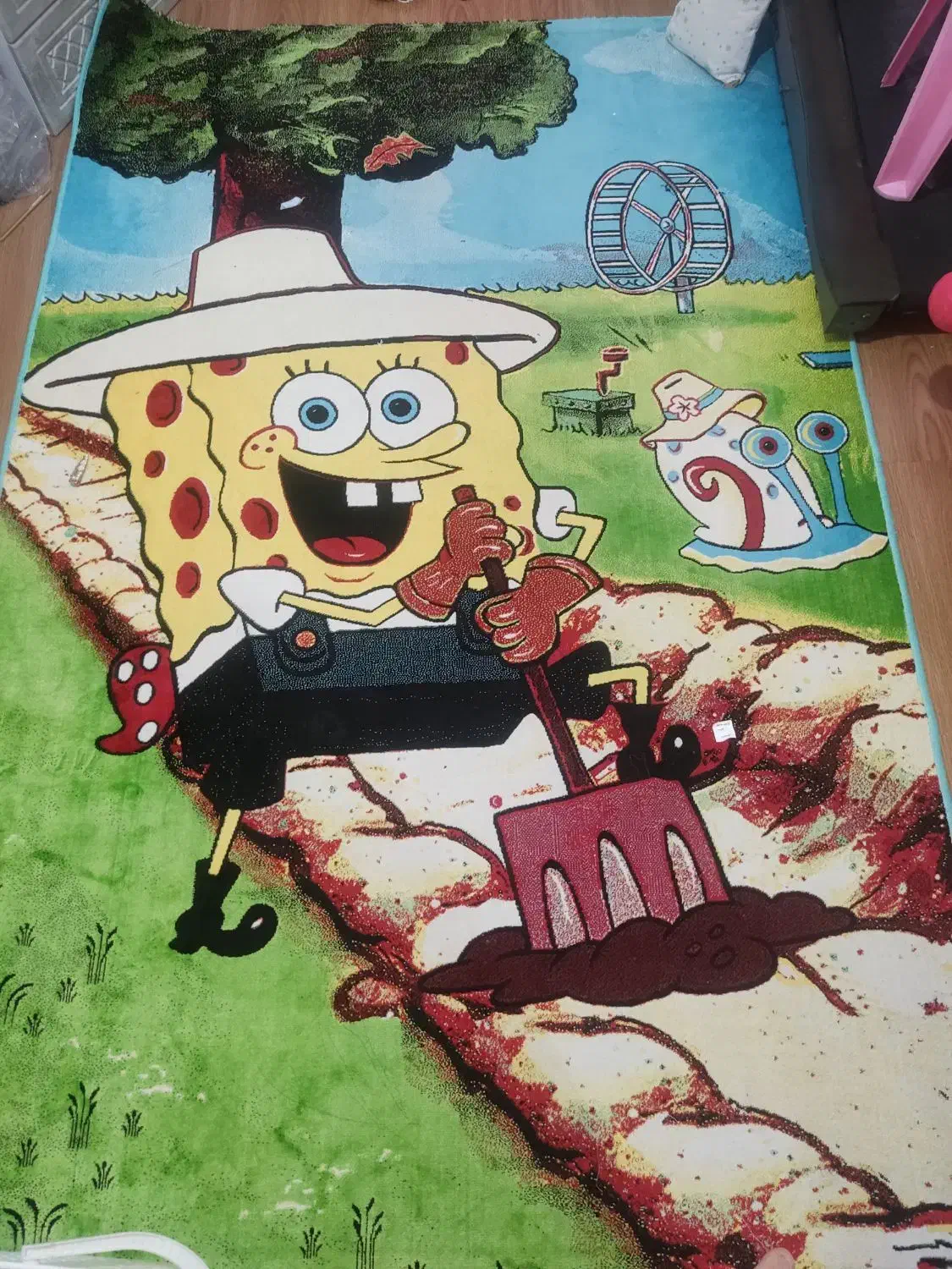 فرش و پرده کودکانه و ماشین|فرش|رباطکریم, مسکن مهر آبشناسان|دیوار