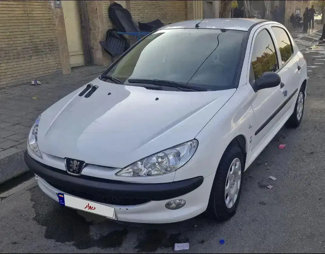 206مدل۹۶تیپ ۵بدون رنگ|خودرو سواری و وانت|رفسنجان, |دیوار