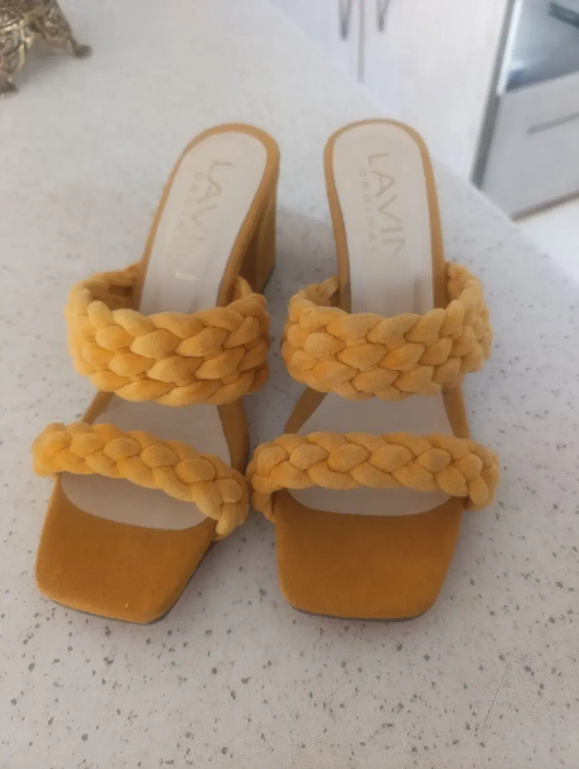 کفش مجلسی خردلی|کیف، کفش، کمربند|تبریز, |دیوار