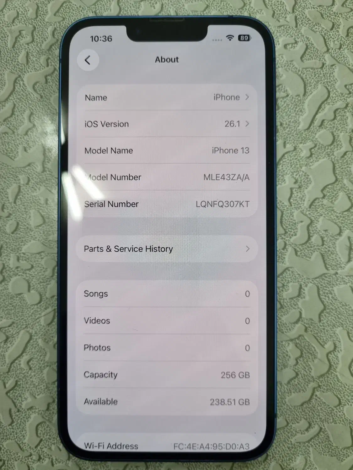 iphone 13 Normal 256 zaa آبی|موبایل|تهران, توحید|دیوار