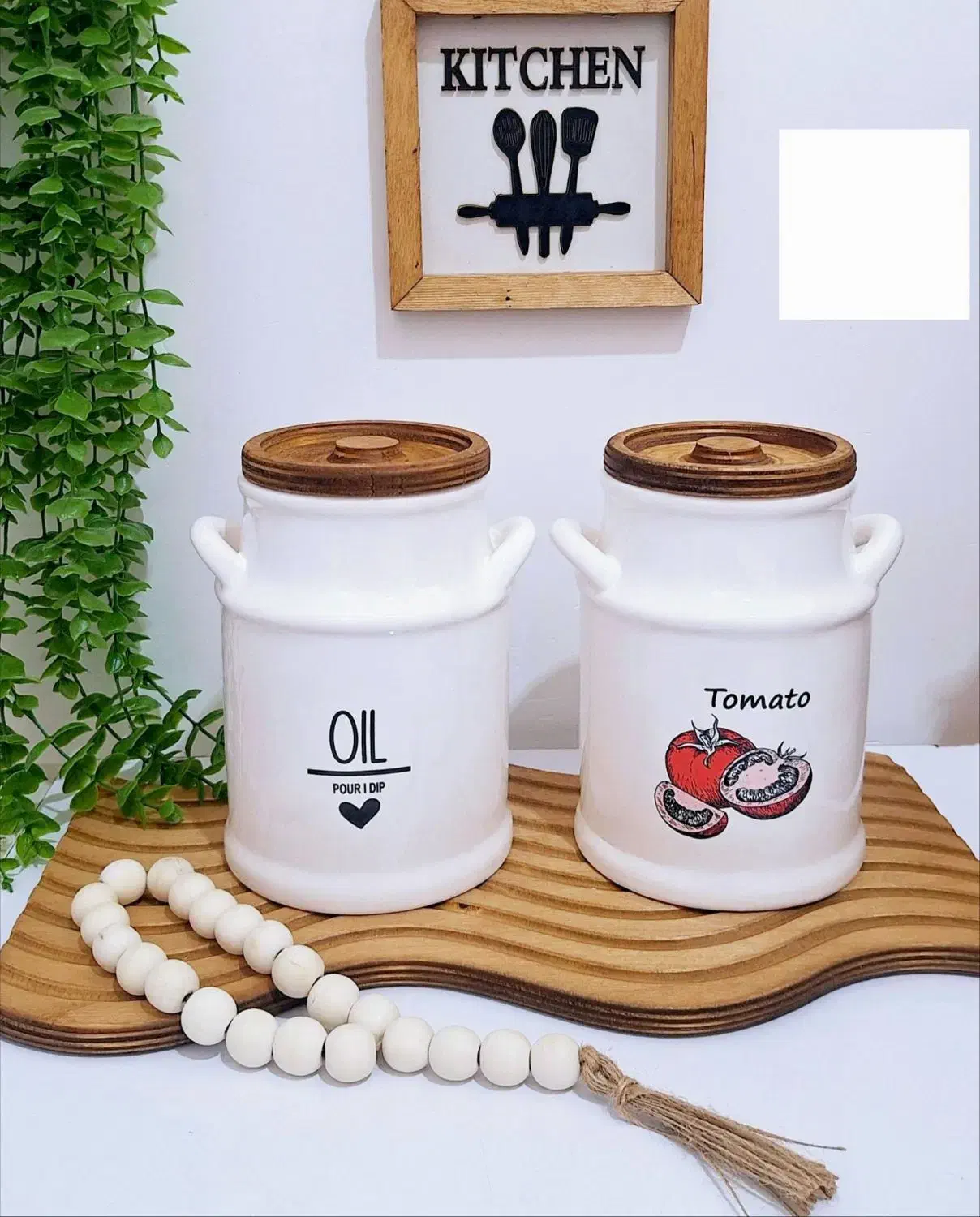 بانکه روغن جامد و بانکه رب گوجه|ظروف سرو و پذیرایی|فسا, |دیوار