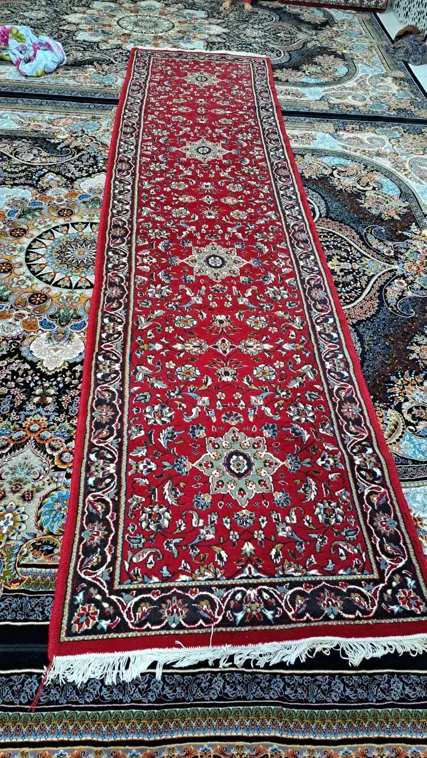 فرش کناری|فرش|قزوین, |دیوار