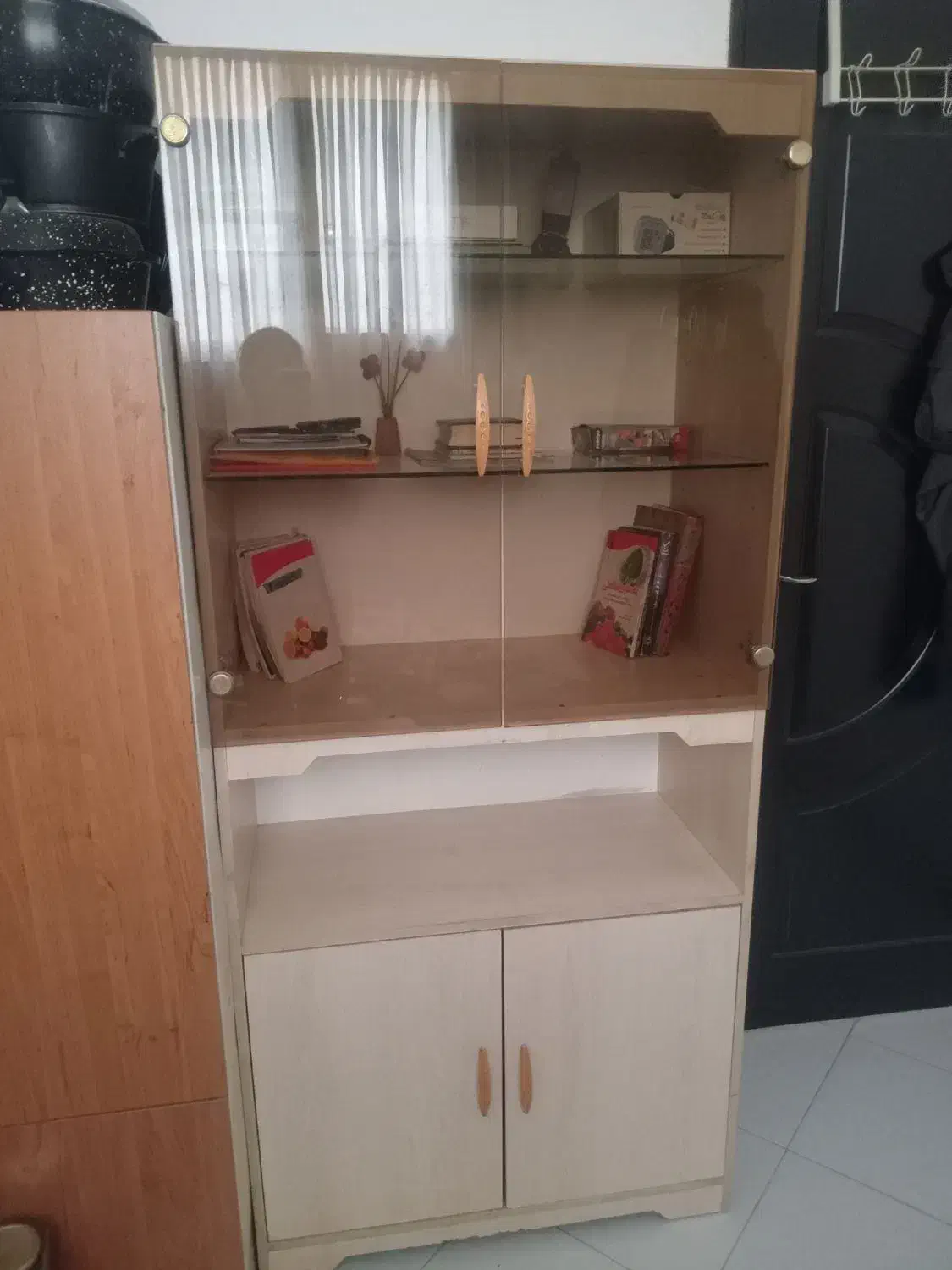 بوفه یا کتابخانه ام دی اف|کتابخانه، شلف، قفسه‌های دیواری|بجنورد, |دیوار