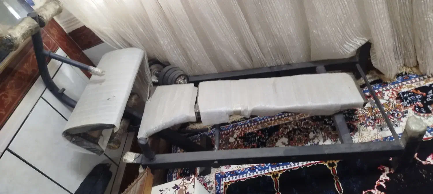 میزچندکاره پرس سینه وبالاسینهودنبل وصفحه هالتر|تجهیزات ورزشی|باوی, |دیوار