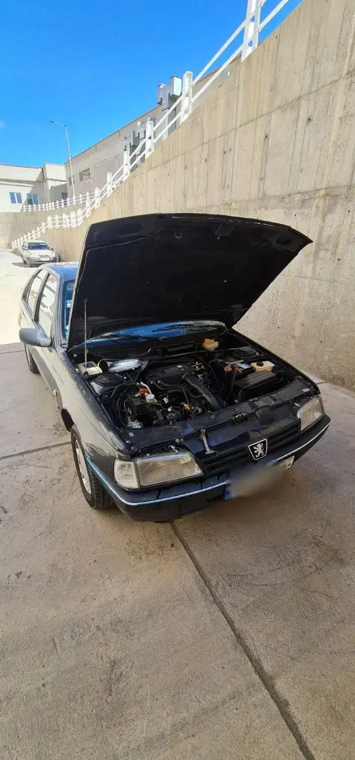 پژو ۴۰۵ دوگانه سوز فابریک بدون رنگ مشکی|خودرو سواری و وانت|خوی, |دیوار