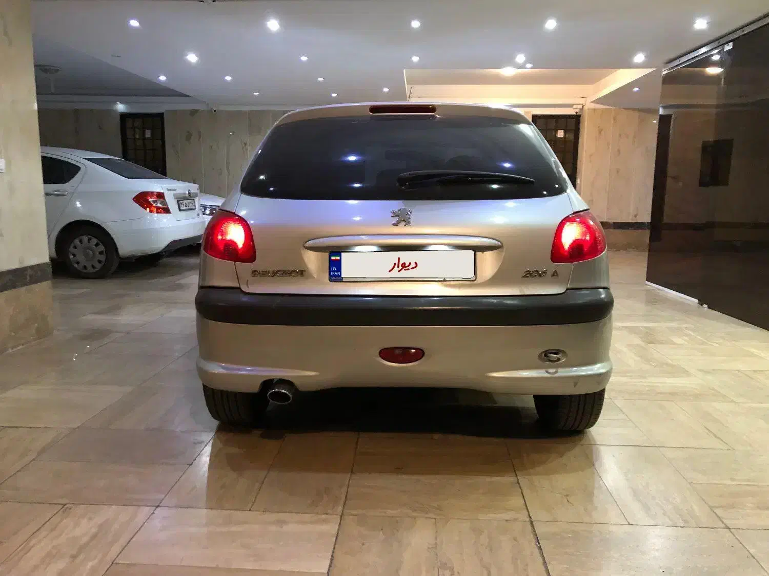 206 84 تیپ ۶ بسیار سالم|خودرو سواری و وانت|تهران, تهرانسر مرکزی|دیوار