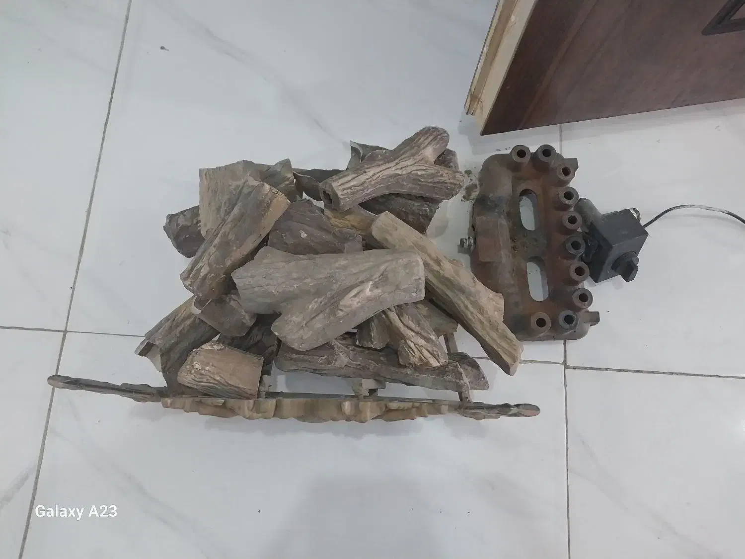 شومینه قدیمی عتیقه|کلکسیون اشیاء عتیقه|بروجرد, |دیوار