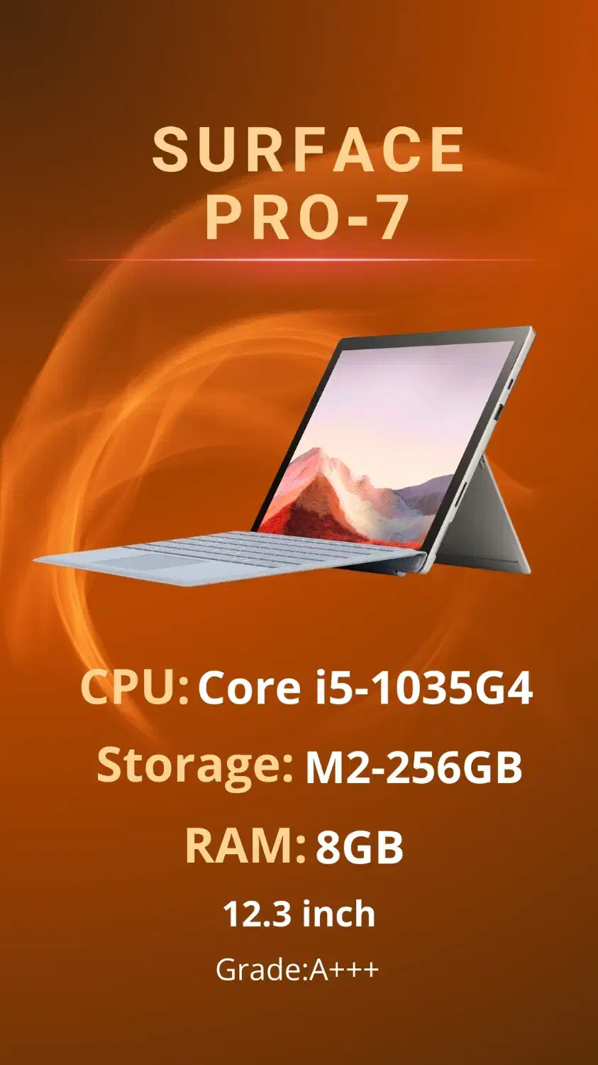 Surface Pro-7 سرفیس پرو7|رایانه همراه|تهران, جهاد|دیوار