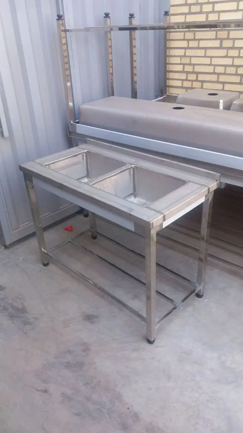 میزکار سینک و وان صنعتی کابینت آپچکان هود اجاق|کافی‌شاپ و رستوران|شاهدشهر, |دیوار