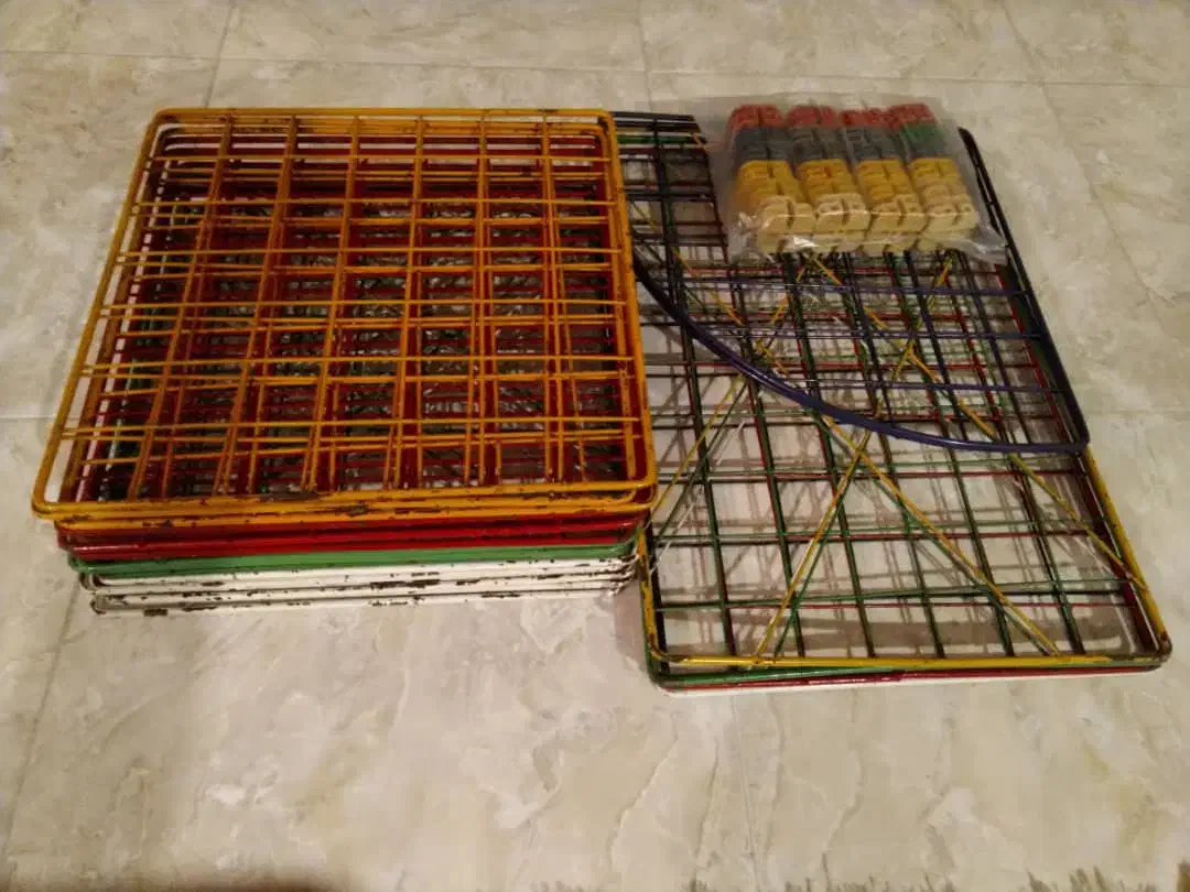 طبقه فلزی مشبک|کتابخانه، شلف، قفسه‌های دیواری|ساری, |دیوار