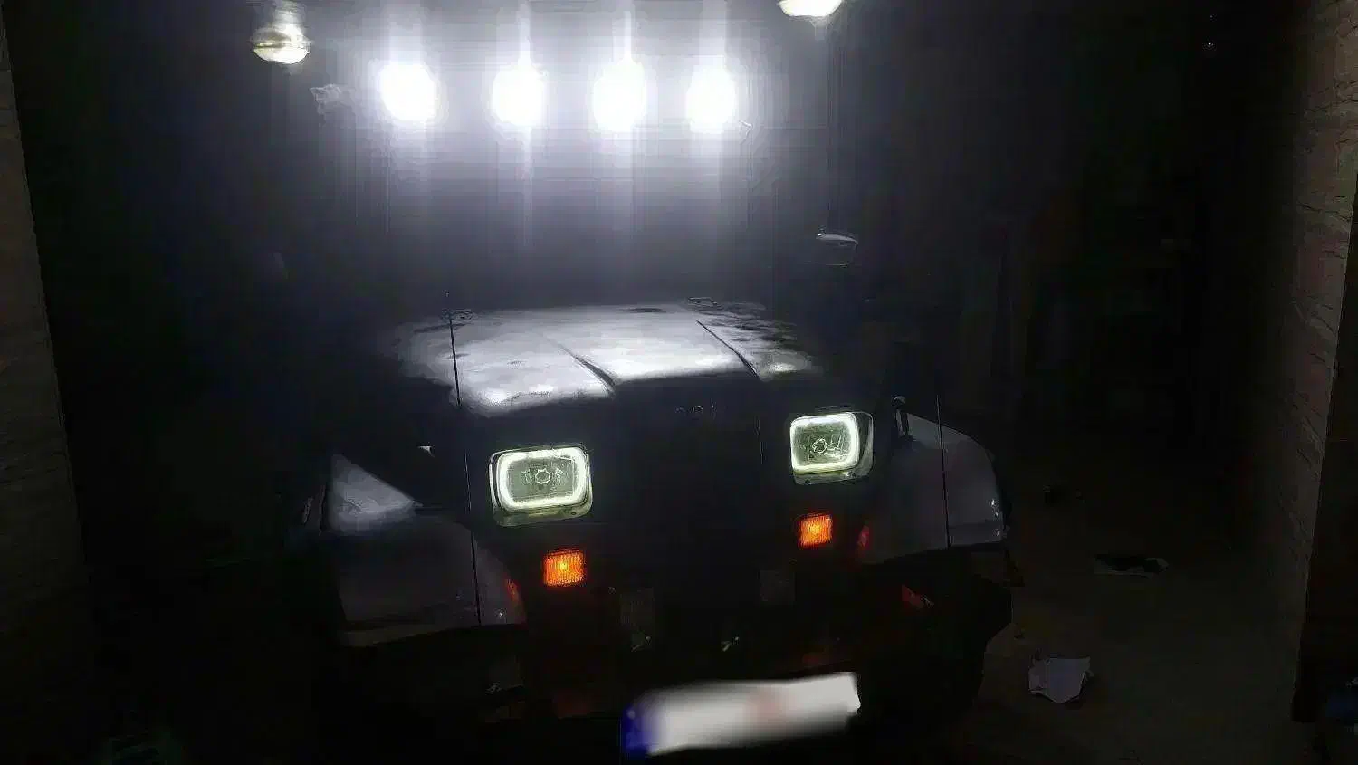 جیپ صحرا مدل ۷۳ بازسازی کامل معاوضه با پاترول|خودرو سواری و وانت|رشت, دباغیان|دیوار