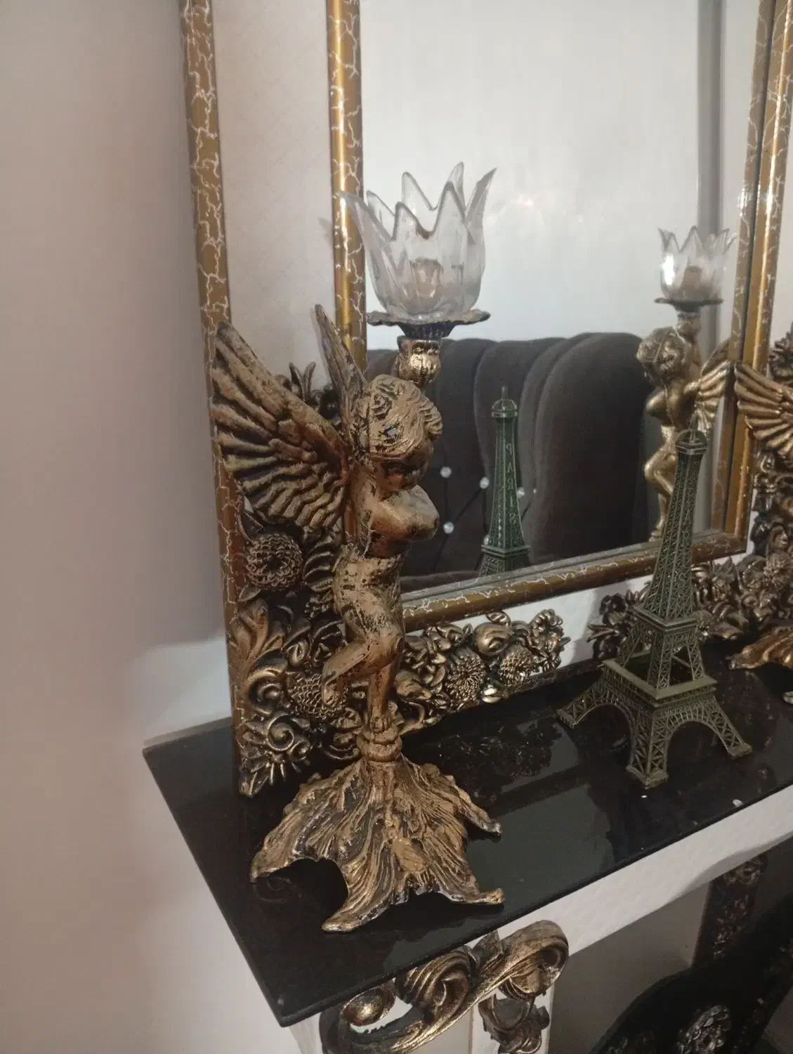 اینه شمعدان|آینه|فارسان, |دیوار