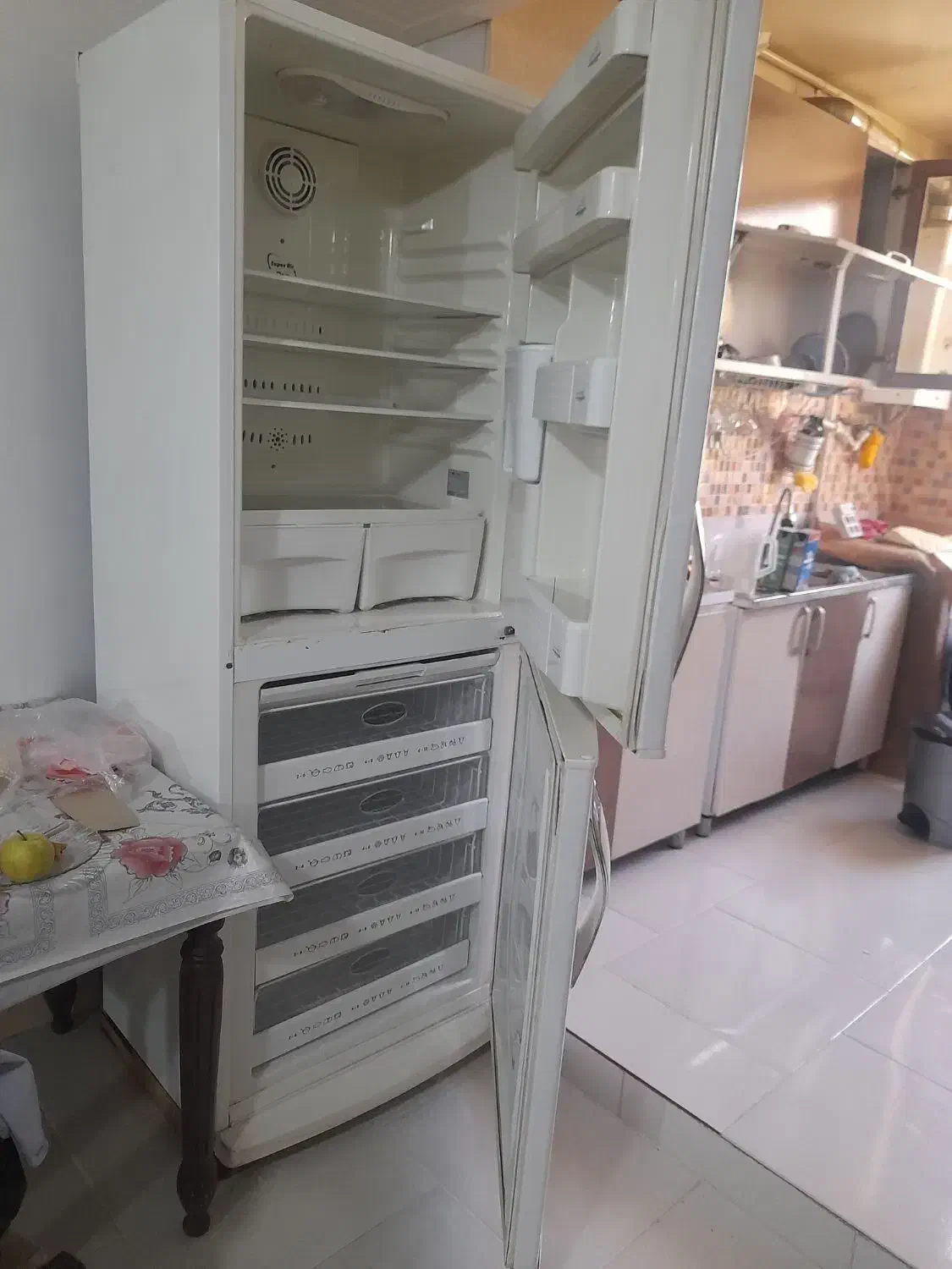 یخچال وفریزر هیمالیا موتور اصل آلمان سالم|یخچال و فریزر|ماهدشت, |دیوار