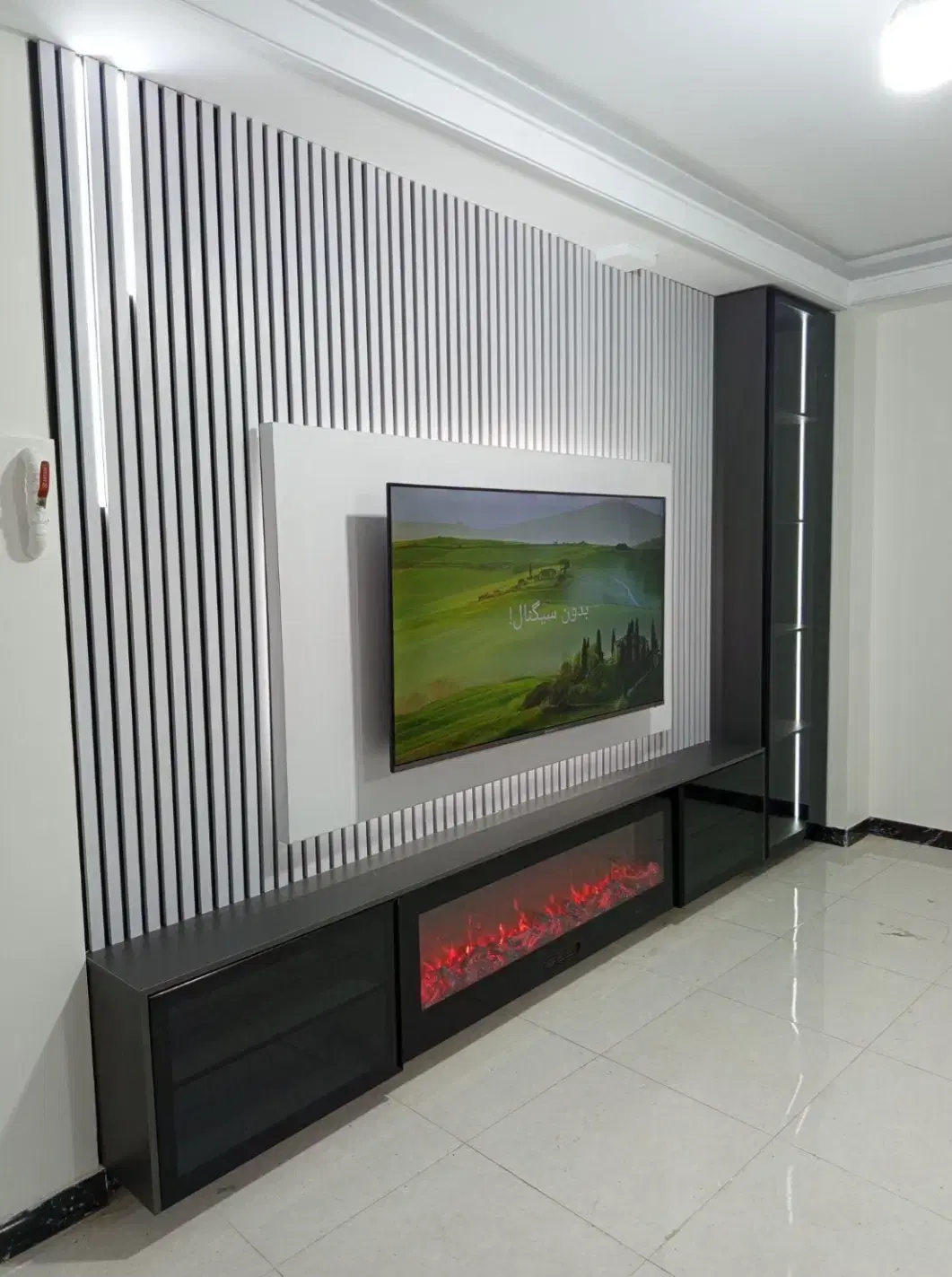 تی وی وال اقتصادی TV wall|میز تلویزیون|اصفهان, پروین|دیوار
