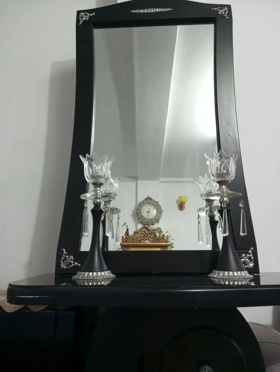 آینه شمعدان|بوفه، ویترین، کنسول|صومعهسرا, |دیوار