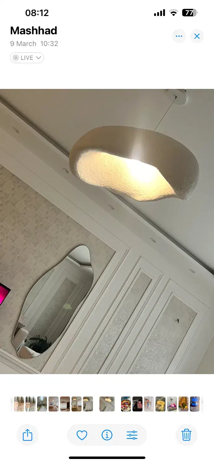 لوستر پایه ماشه|لوستر و چراغ آویز|مشهد, الهیه|دیوار