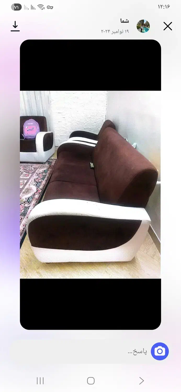 فروش مبل با چوب نراد و محکم|مبلمان خانگی و میز عسلی|کلاچای, |دیوار