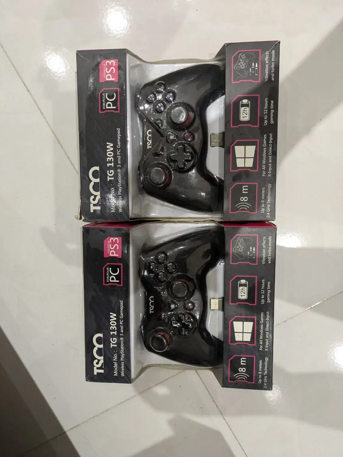 دو عدد دسته بازی تسکو TG 130w|کنسول، بازی ویدئویی و آنلاین|تهران, حشمتیه|دیوار