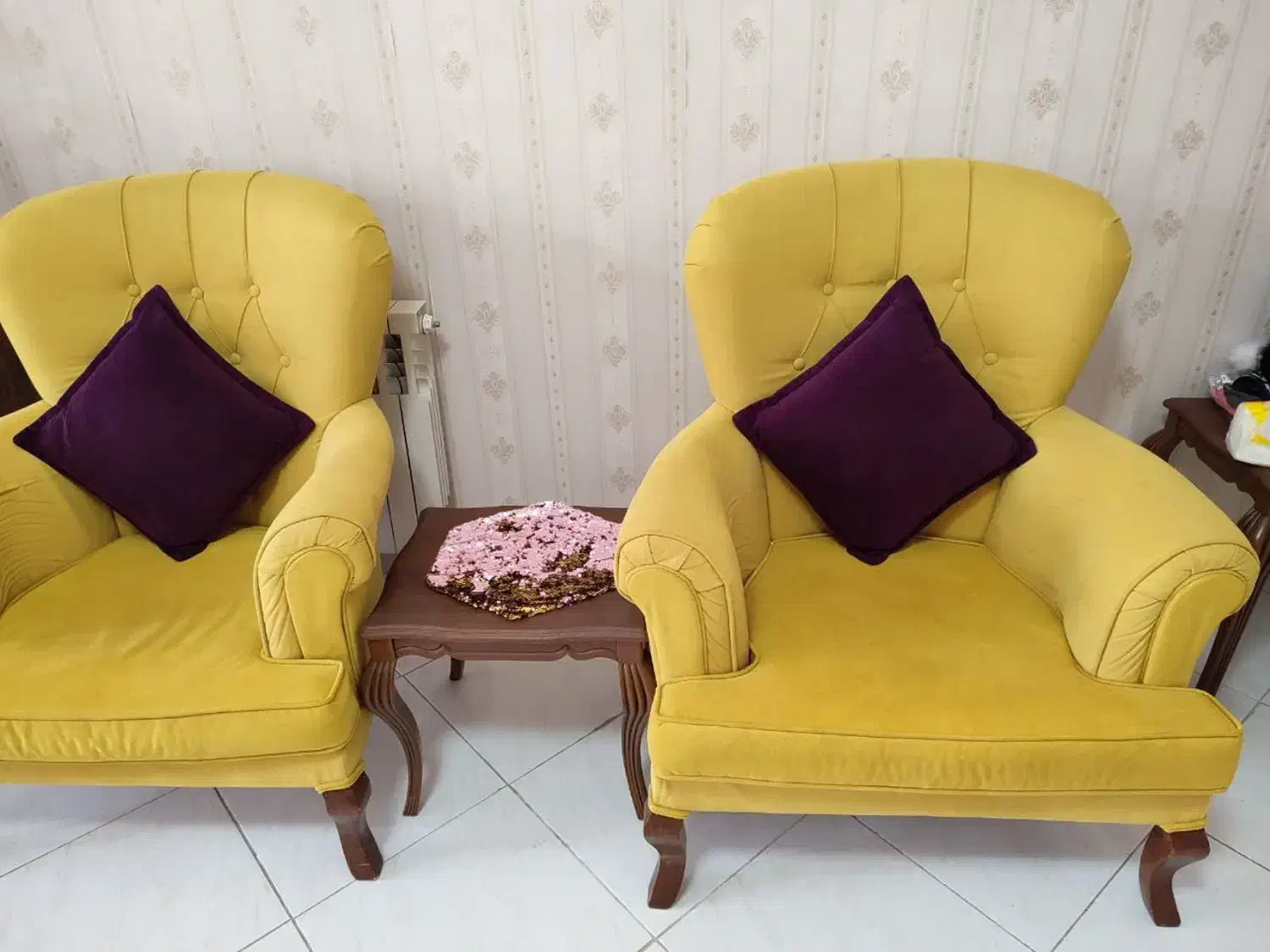 مبل چستر هفت نفره|مبلمان خانگی و میز عسلی|خرم‌آباد, |دیوار