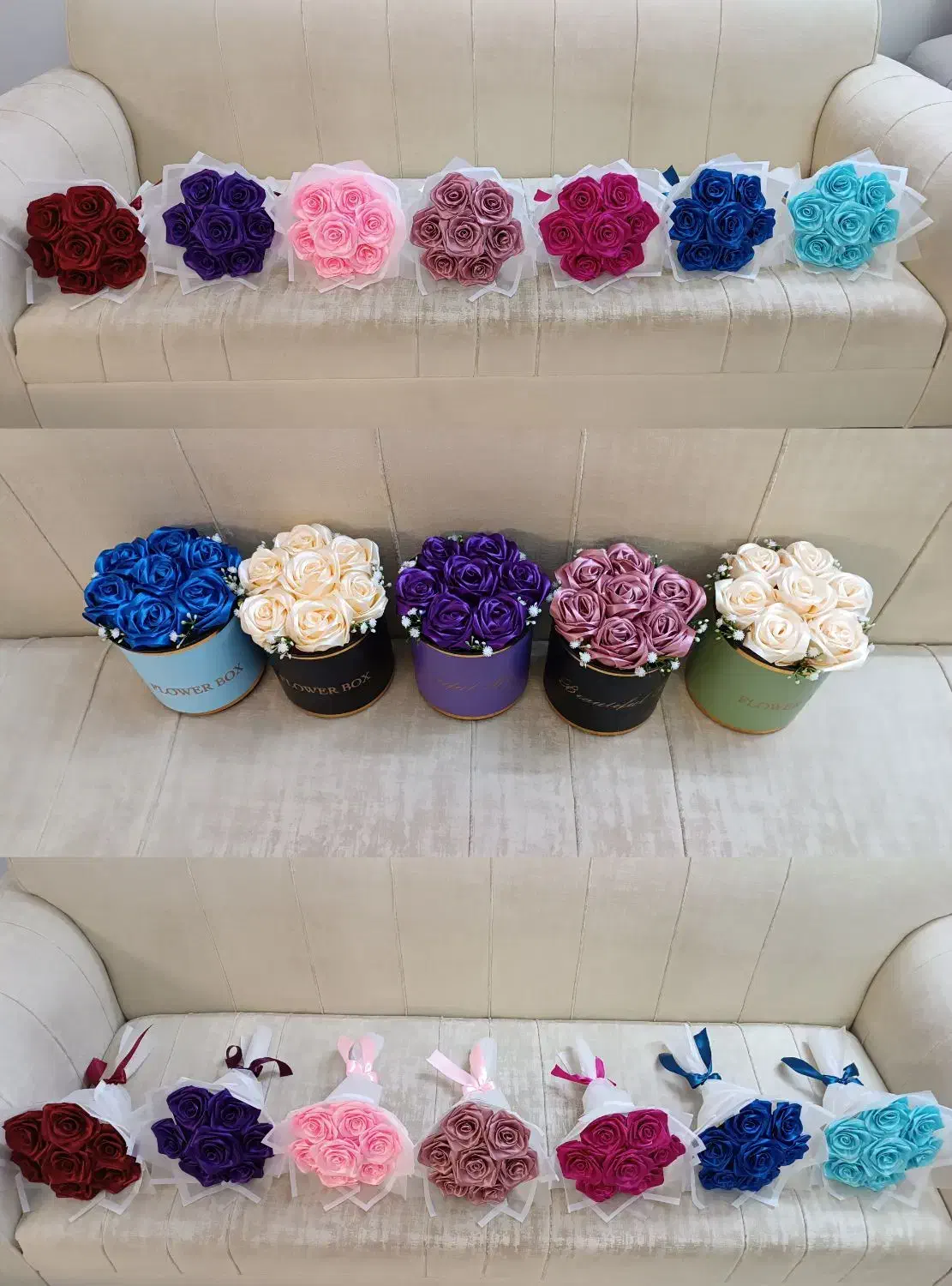 دسته گل،باکس گل،باکس نوزاد،روزمادر،روز زن|گل مصنوعی|قم, چهل درخت‎|دیوار