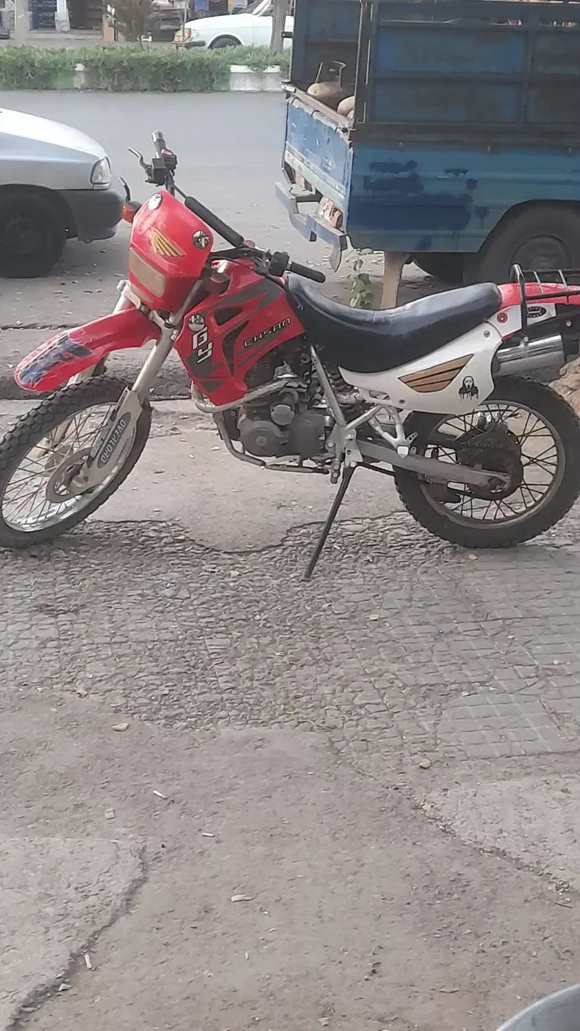 موتور تریل ۲۰۰ مدل ۸۸|موتورسیکلت|پارس‌آباد, |دیوار