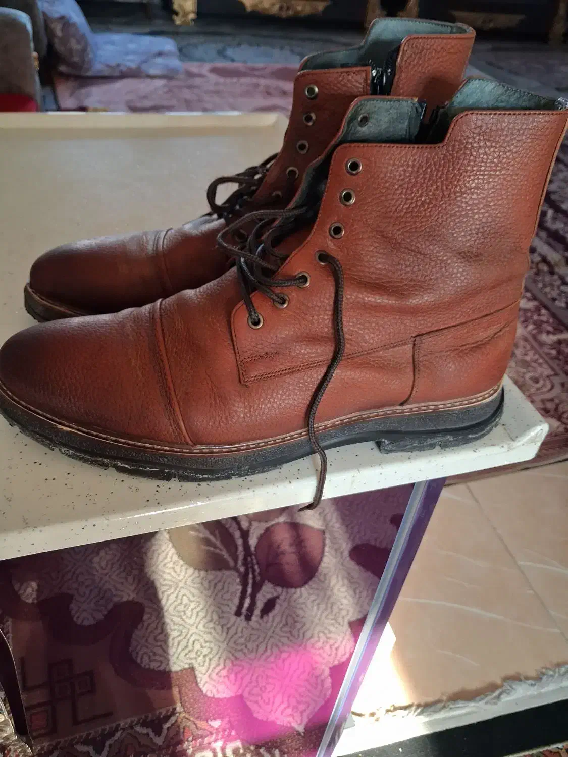 پوتین چرم|کیف، کفش، کمربند|ارومیه, |دیوار