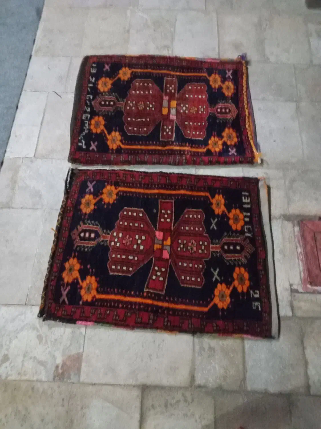 قالی دست باف با قدمت ۳۳ سال|فرش|ماکو, |دیوار