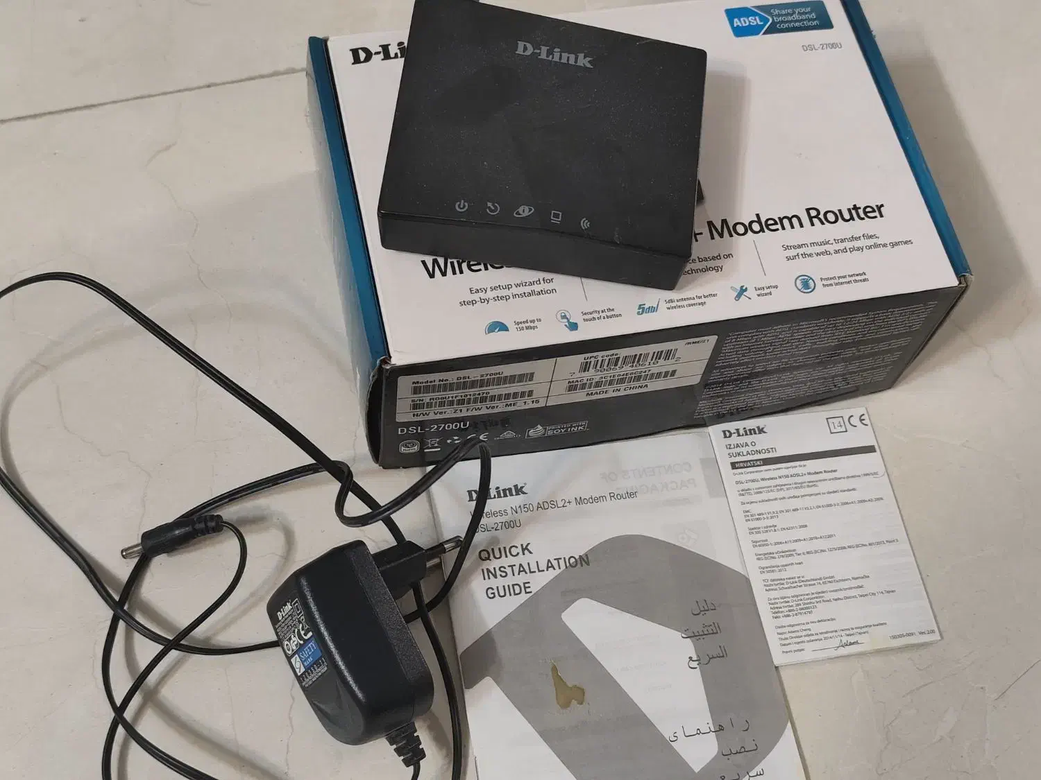 مودم دی لینک d link|مودم و تجهیزات شبکه|قم, باجک دو|دیوار