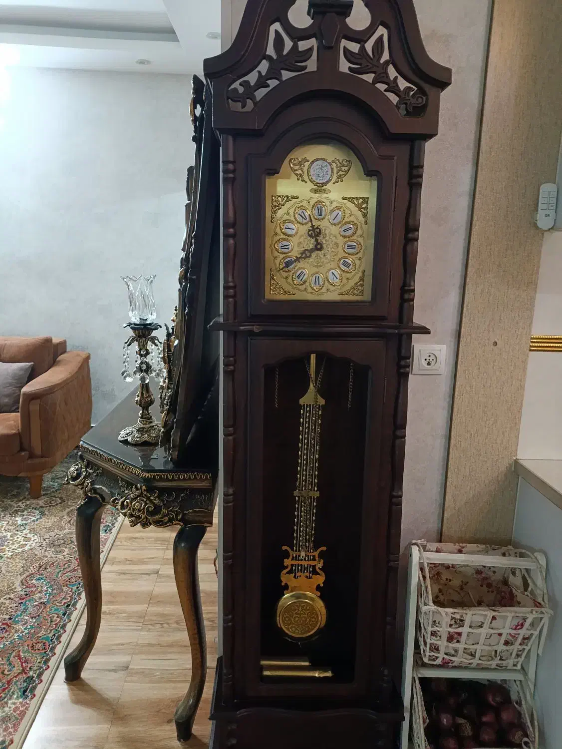 ساعت ایستاده|ساعت دیواری و تزئینی|تاکستان, |دیوار