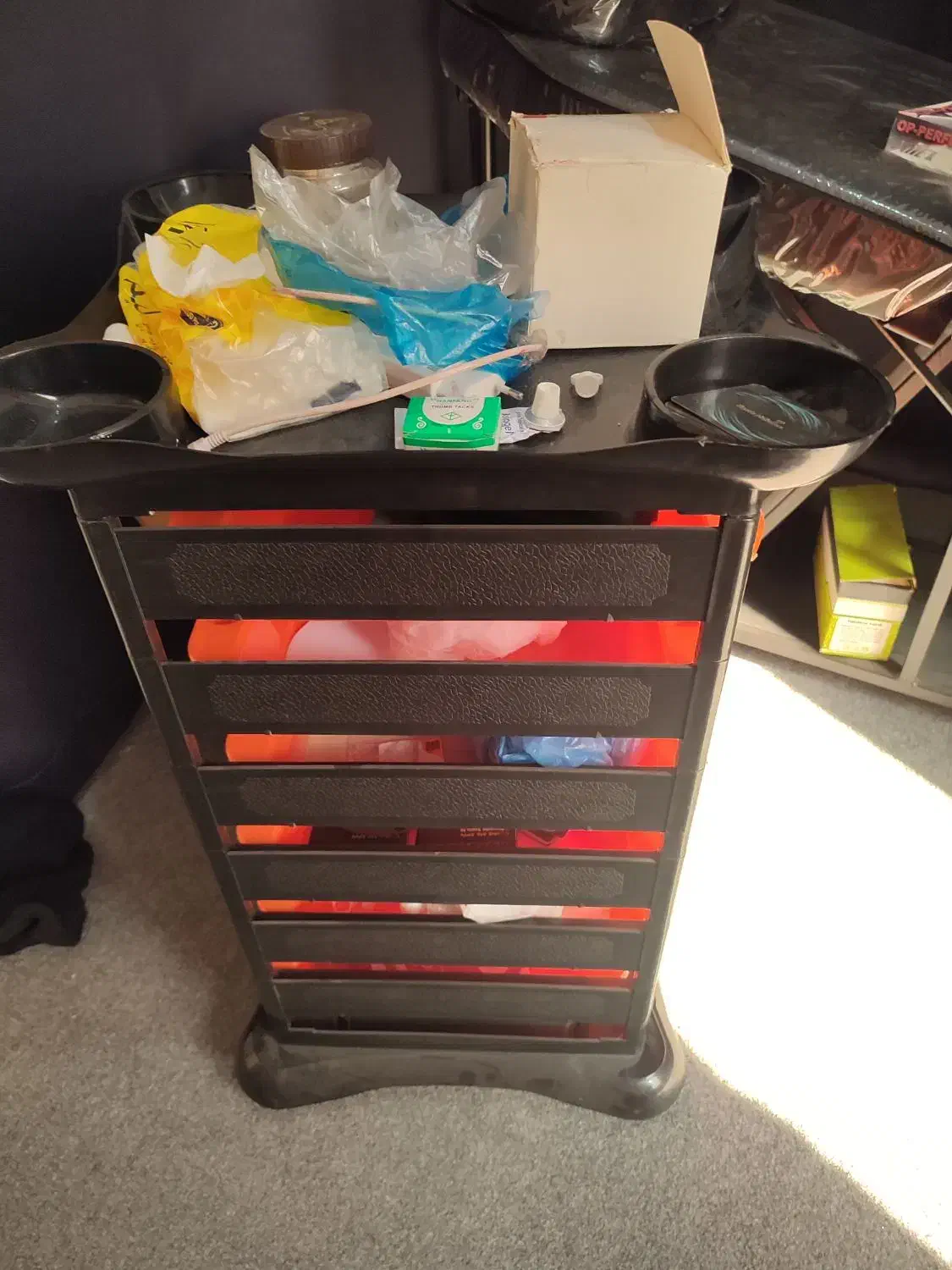 ترولی چرخ دار حرفه ای بزرگ|آرایشگاه و سالنهای زیبایی|بهشهر, |دیوار