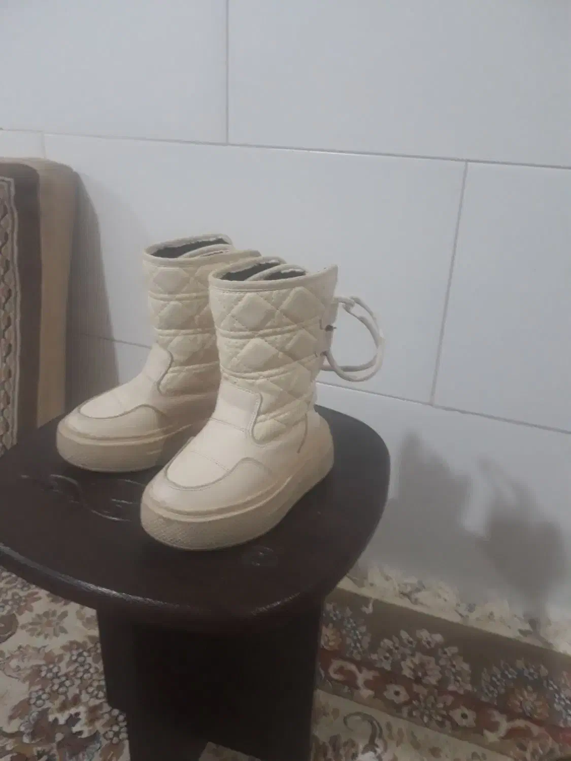 پوتین بچگانه سایز ۲۶|کفش و لباس بچه|قزوین, |دیوار