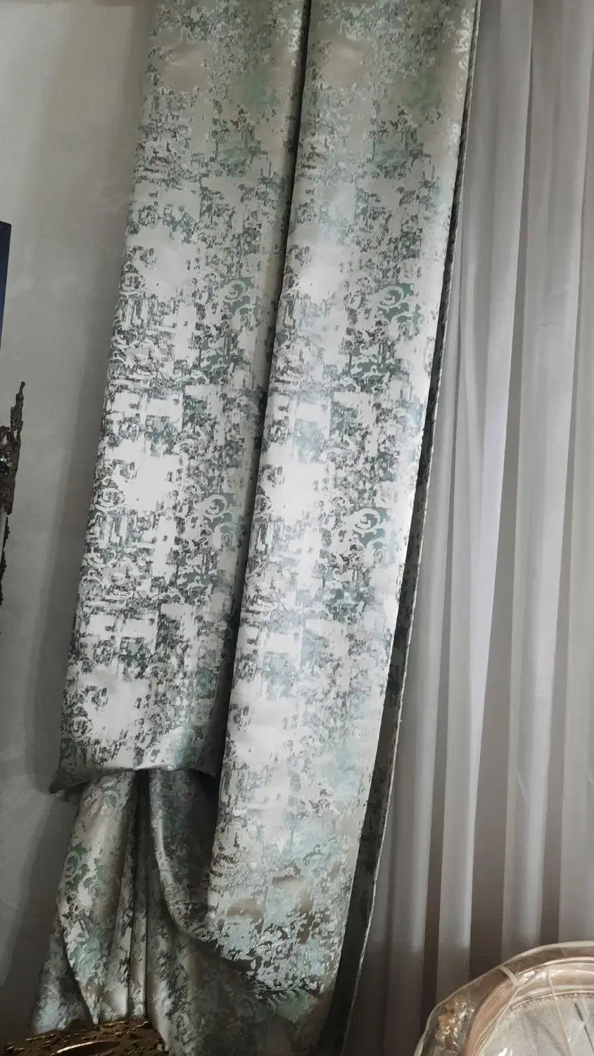 پرده پذیرایی نو نو و بسیار تمیز|پرده، رانر، رومیزی|قرچک, شهرک طلائیه|دیوار