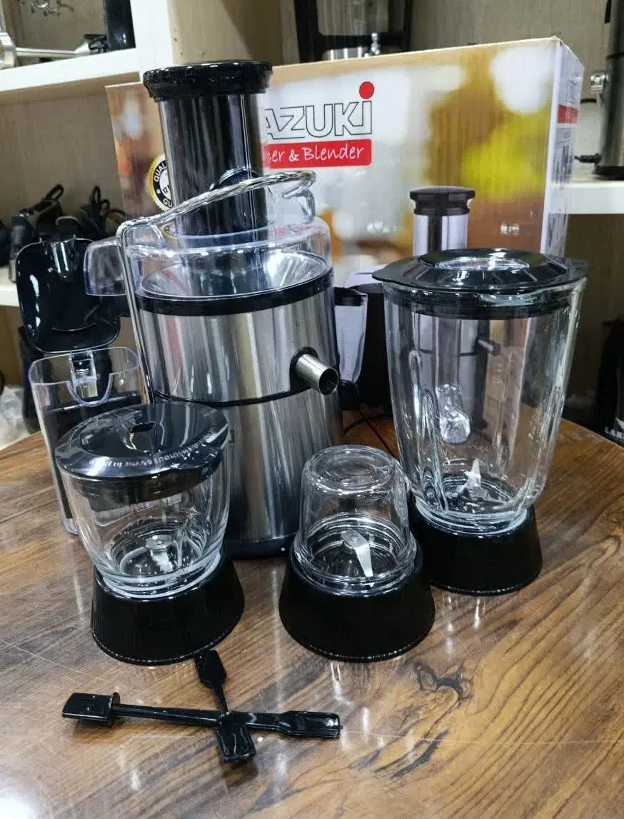 آبمیوه گیری ۴ کاره کازوکی با ضمانت یک ساله|آبمیوه‌گیر و آب‌مرکبات‌گیر|قم, چهل درخت‎|دیوار